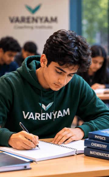 Varenyam student studying